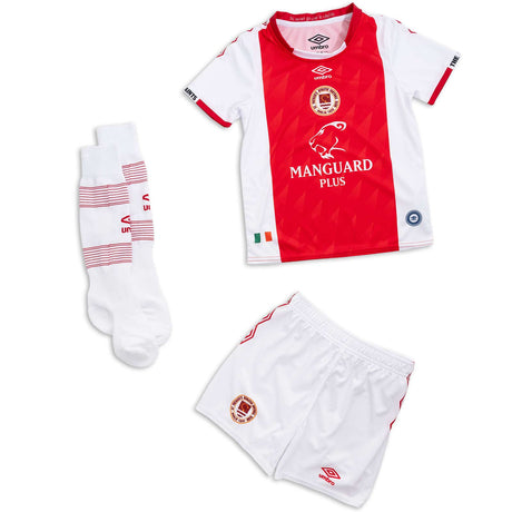 Umbro St Patricks Football Athletic 2025 Home Infant Kit