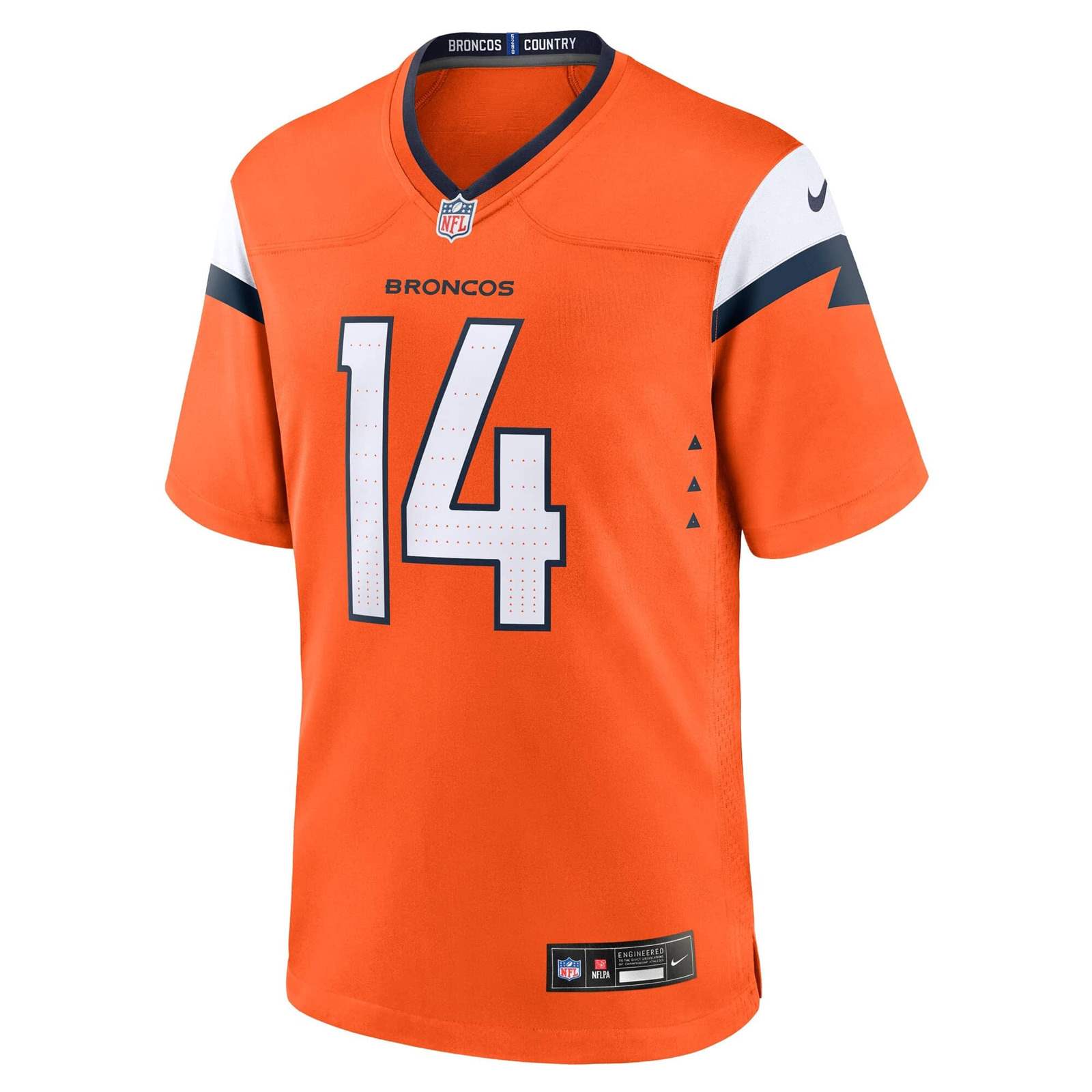 Nike NFL Broncos Sutton 14 Home Game Jersey