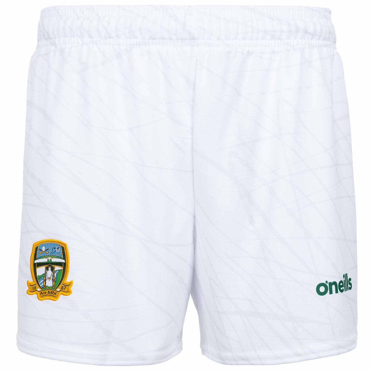 O'Neills Meath GAA 2025 Kids Printed Home Shorts