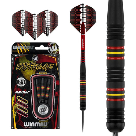 Winmau Outrage Brass 21G Darts