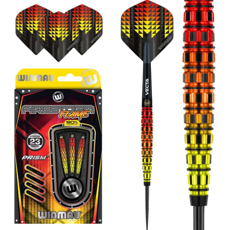 Winmau Firestorm 90% Tungsten Alloy 23G Darts