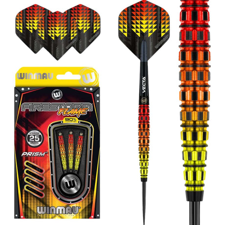 Winmau Firestorm 90% Tungsten Alloy 25G Darts