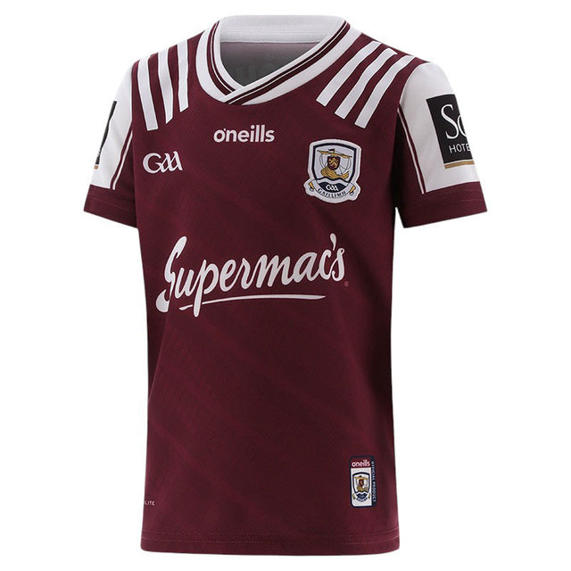 O'Neills Galway GAA 2025 Kids Home Jersey