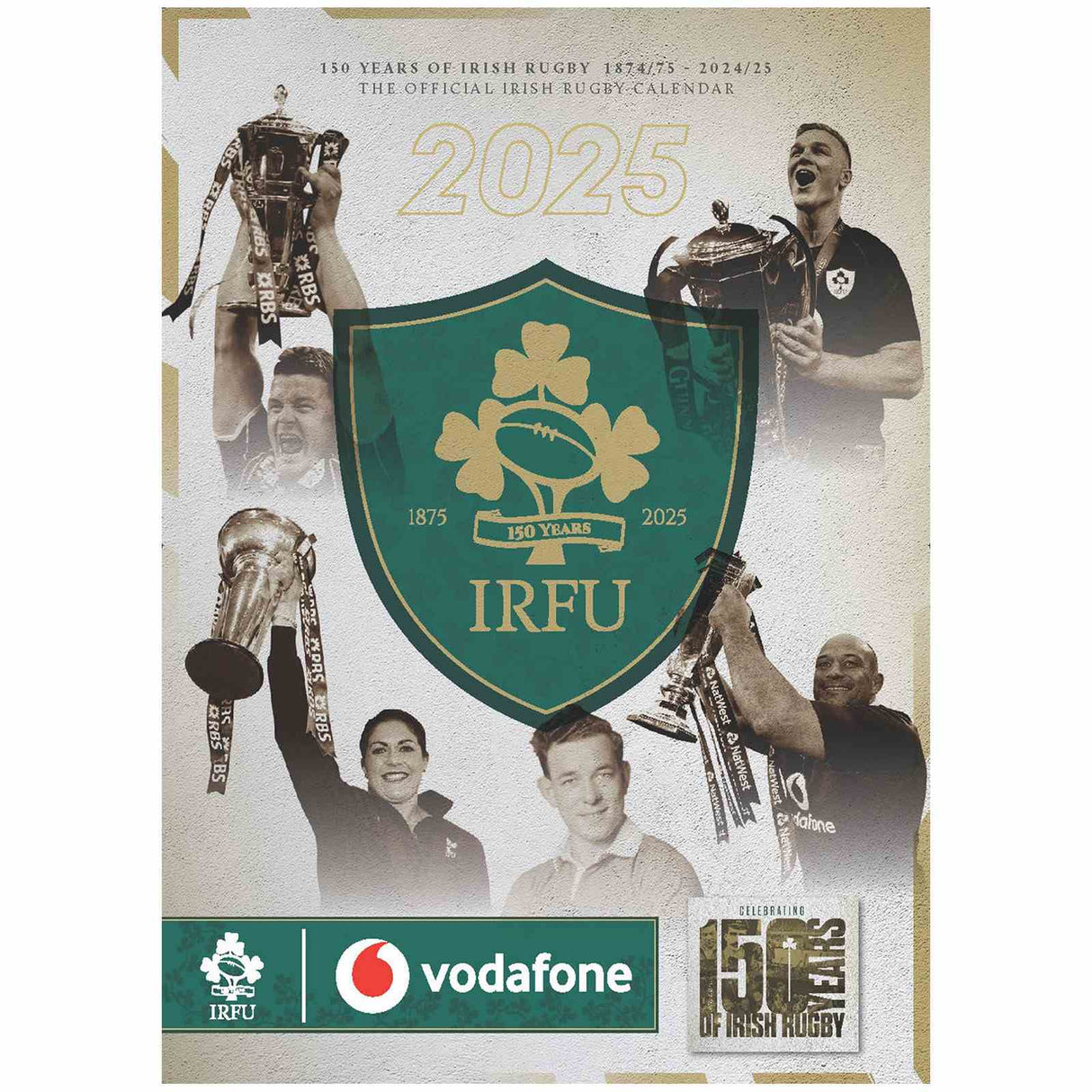 DBA IRFU Ireland Rugby 2025 A3 Calendar