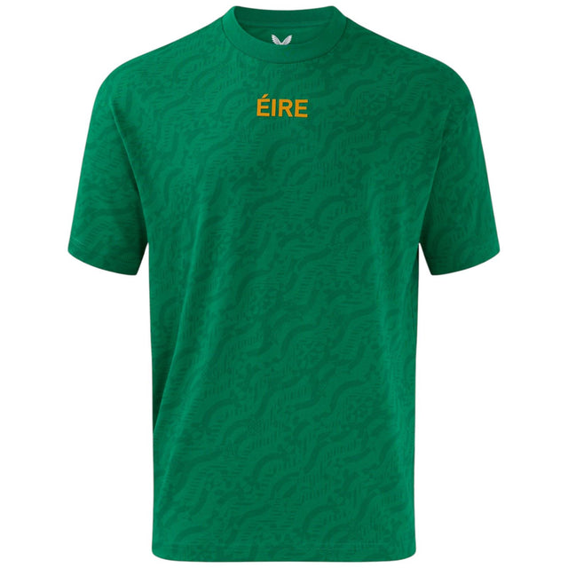 Castore FAI Ireland Football Mens Short Sleeved T-Shirt