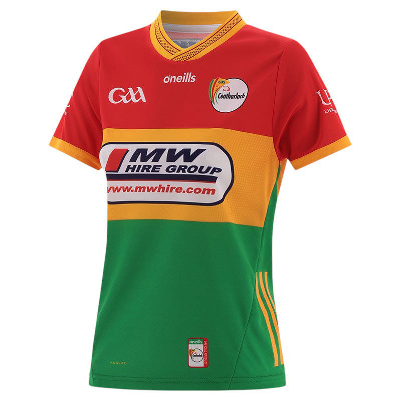 O'Neills Carlow GAA 2025 Home Womens Fit Jersey