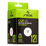 Stiga Table Tennis Ball Cup 40+ 12-pack