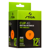 Stiga Table Tennis Ball Cup 40+ 12-pack