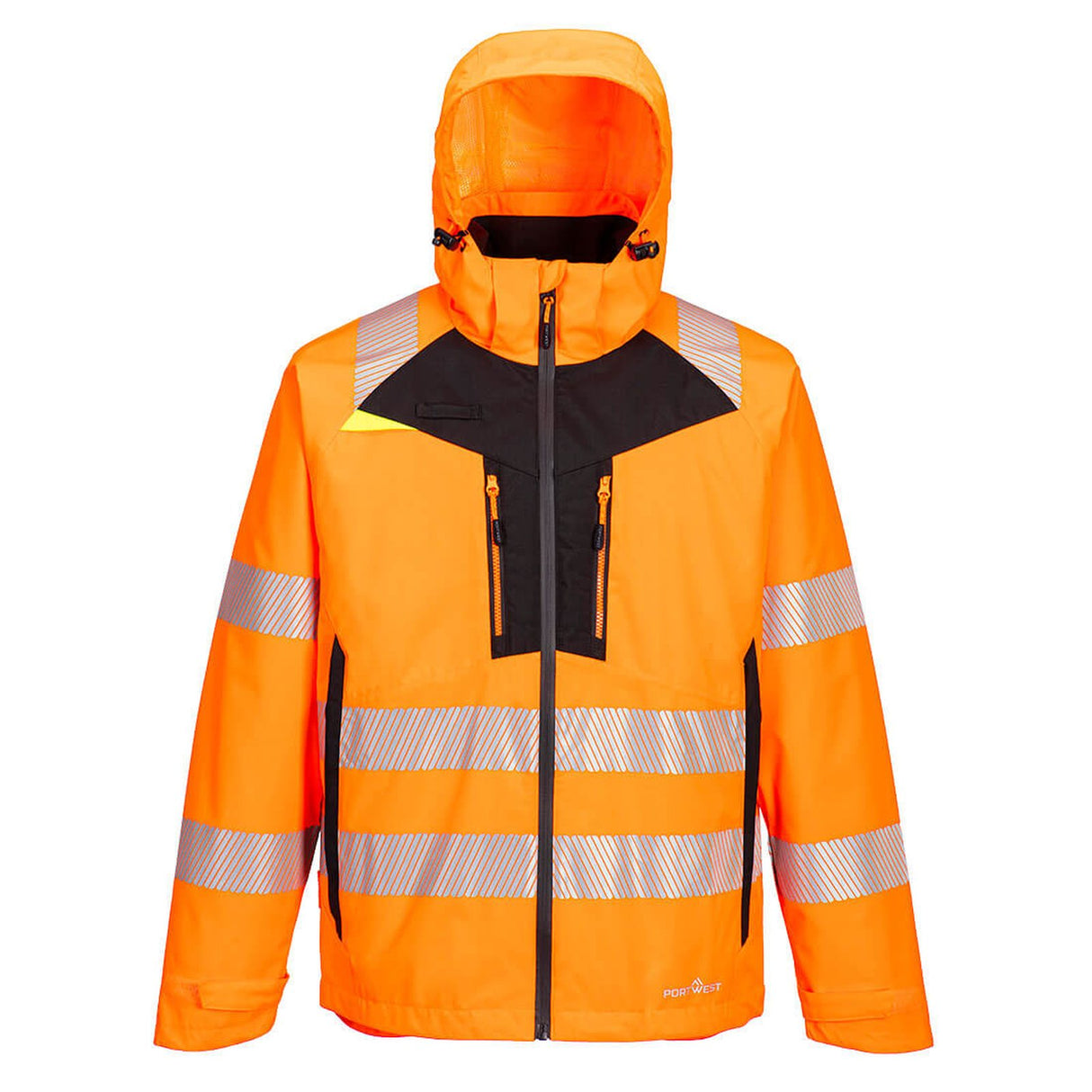 Portwest DX4 Hi-Vis 4-in-1 Jacket Orange/Black