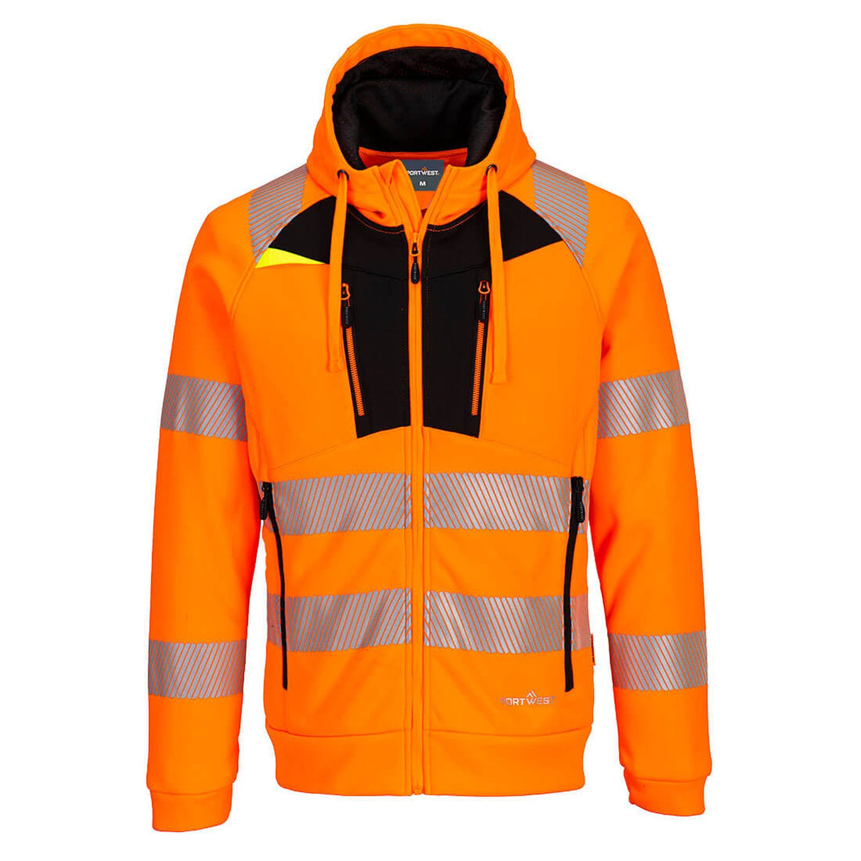 Portwest DX4 Hi-Vis Hoodie Orange/Black