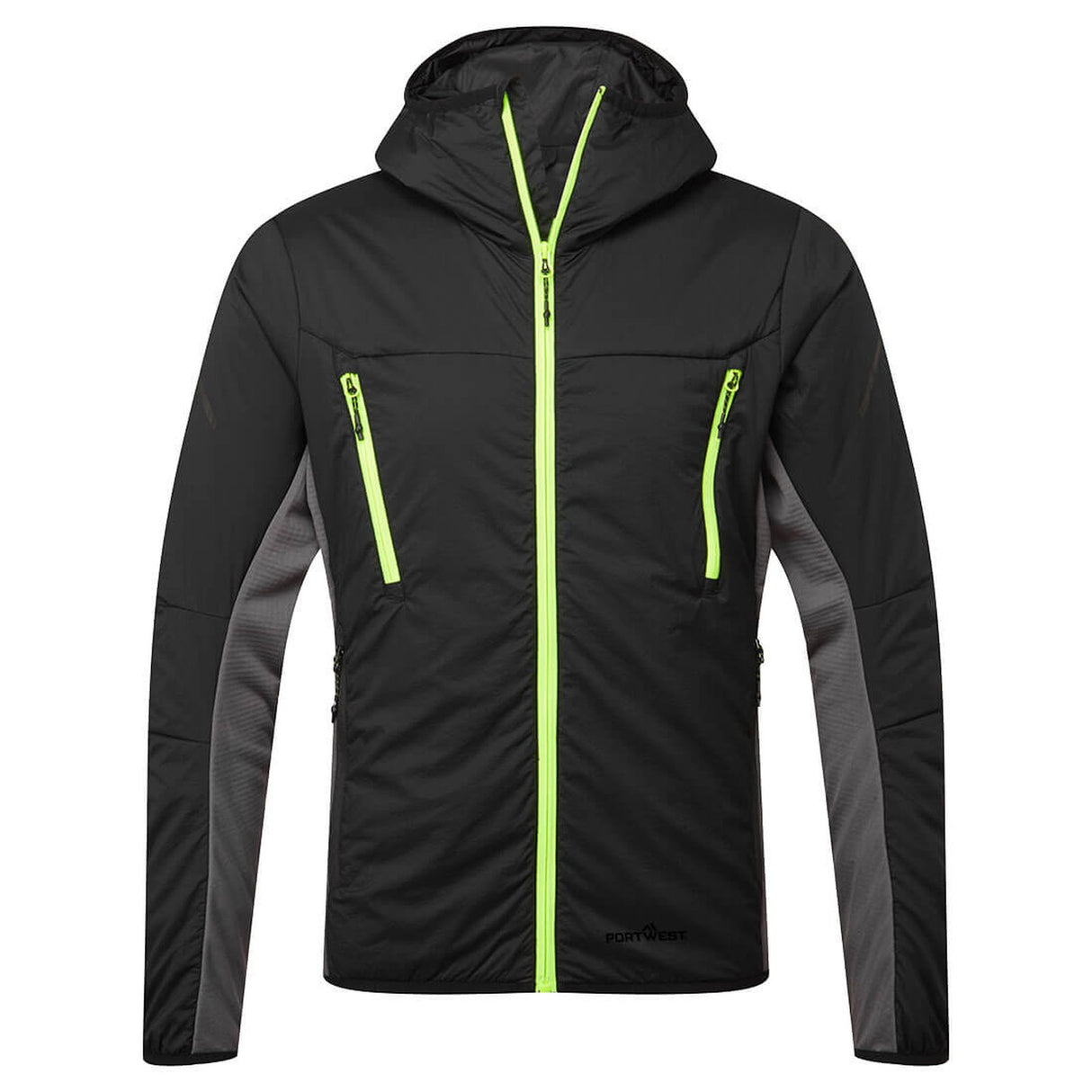 Portwest EV4 Insulated Hybrid Jacket Black