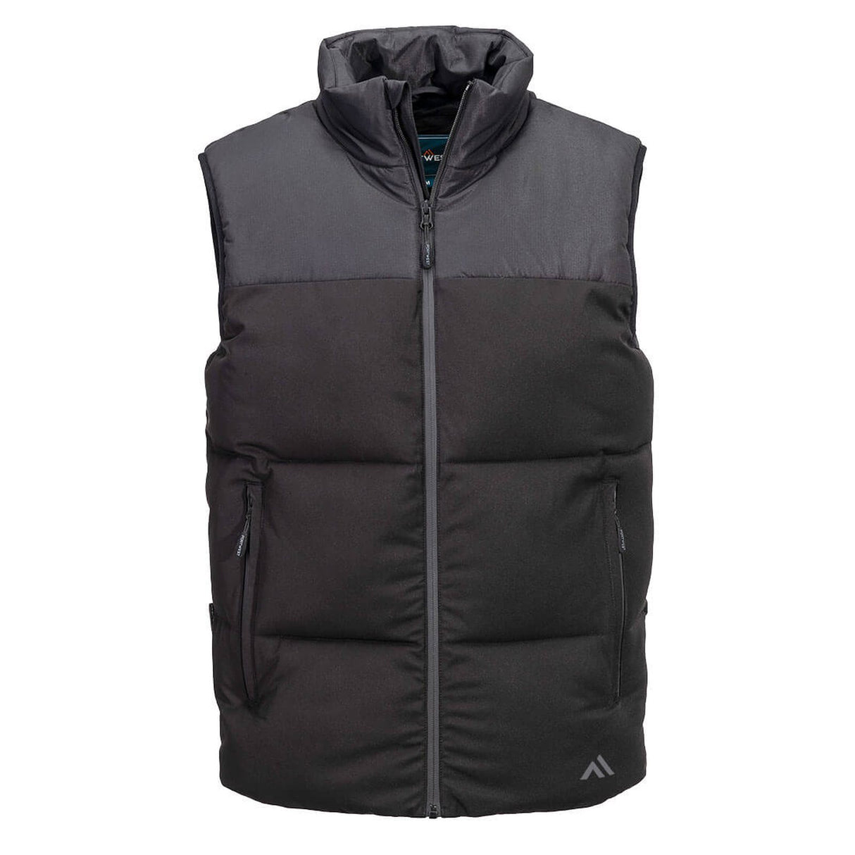 Portwest KX3 Insulated Baffle Bodywarmer Black