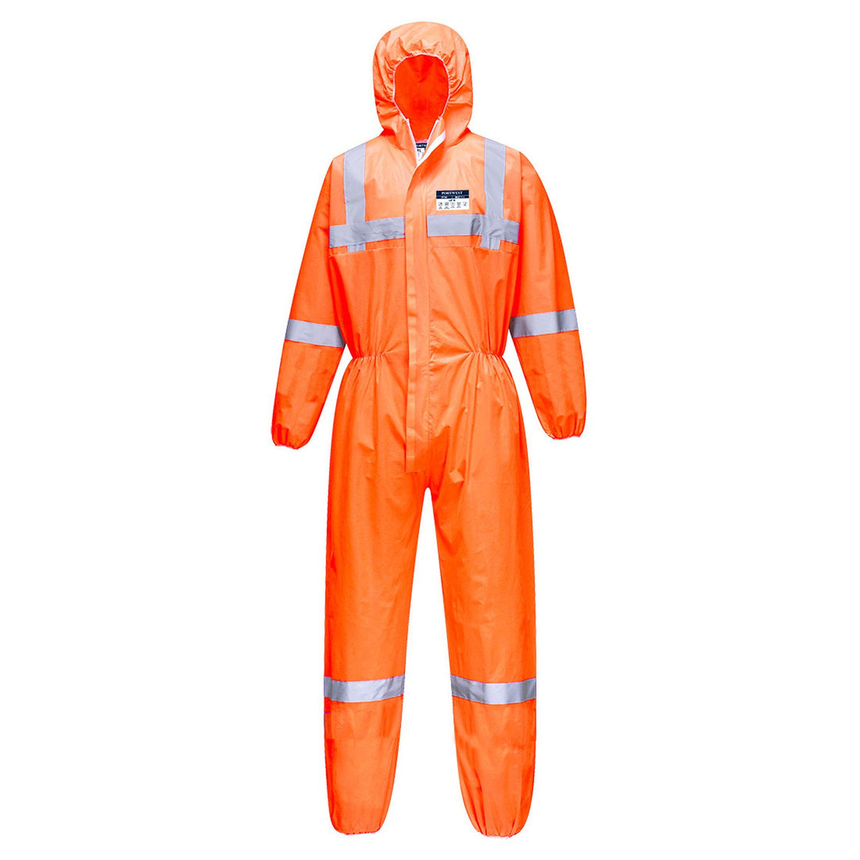 Portwest VisTex SMS Coverall Type 5/6 (Pk50) Orange