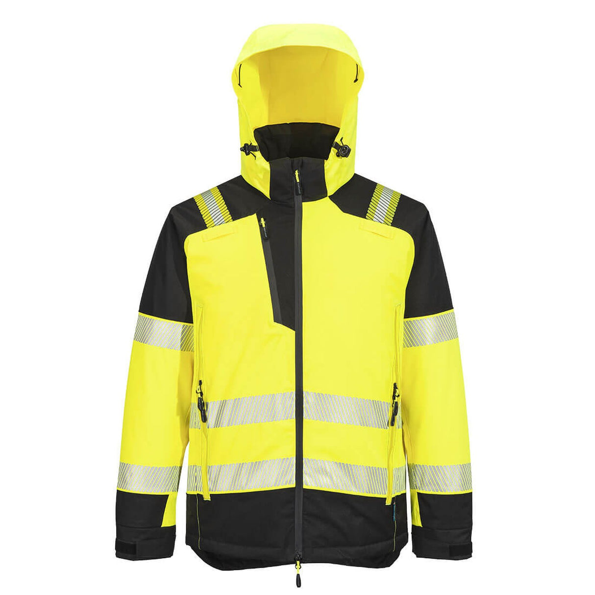 Portwest PW3 Hi-Vis Winter Jacket Yellow/Black