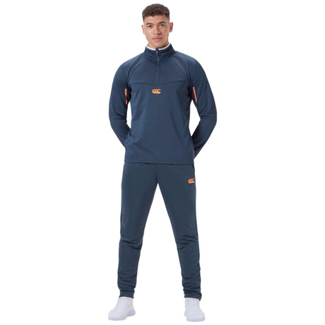 Canterbury Mens Quarter-Zip Fleece Top