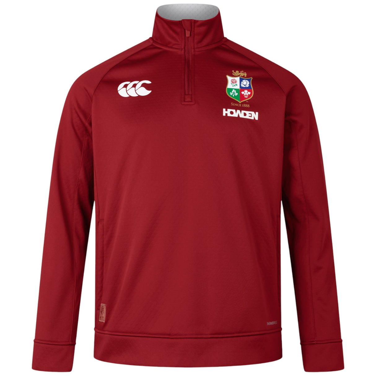 Canterbury British & Irish Lions Rugby 2024/25 Mens Half-Zip Fleece Top