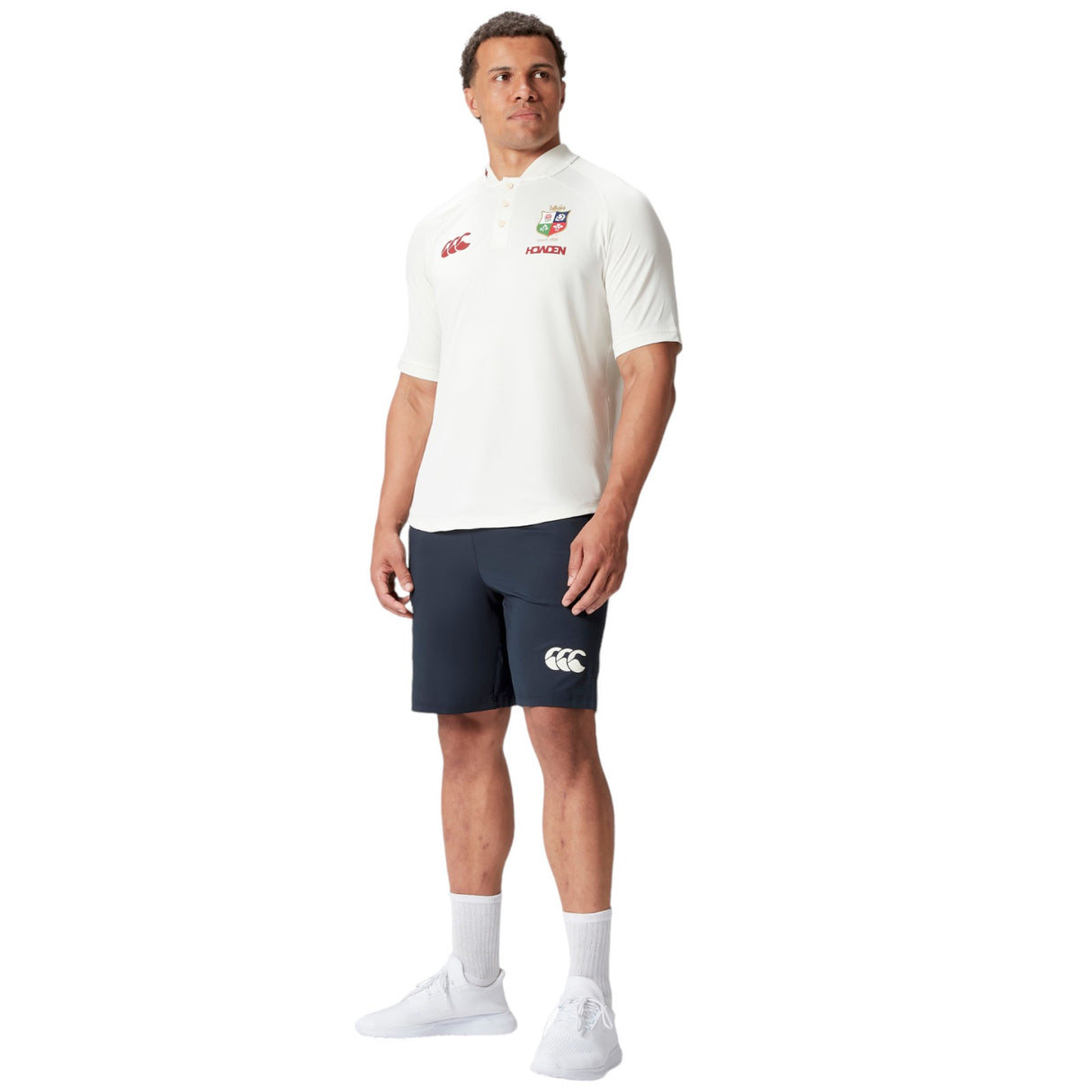 Canterbury British & Irish Lions Rugby 2024/25 Mens Short Sleeved Polo Shirt