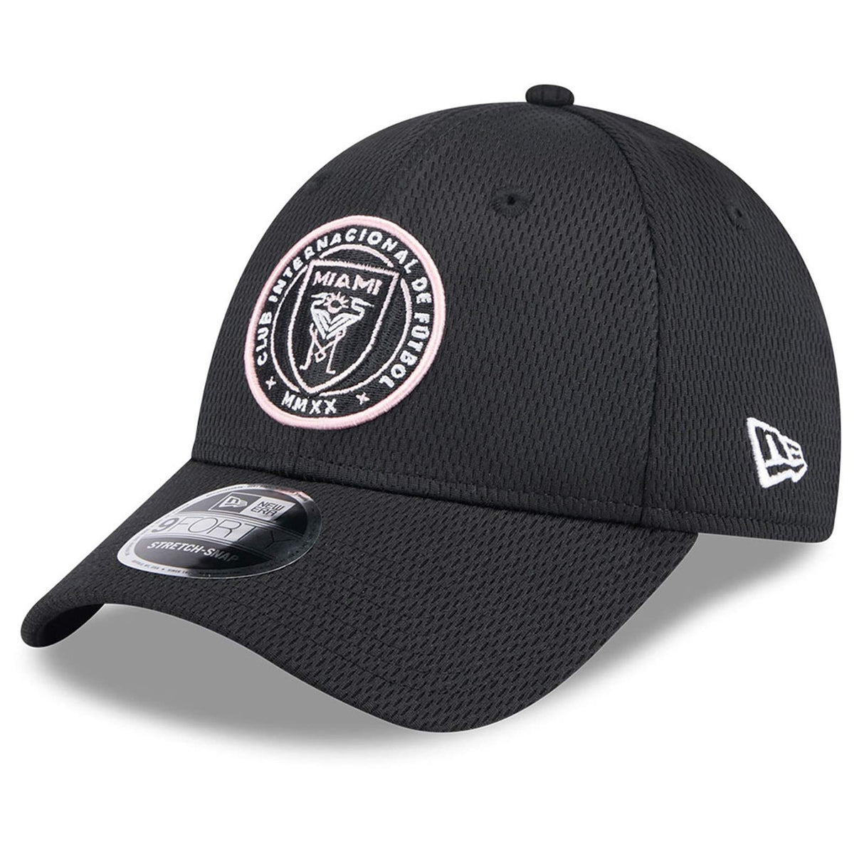 New Era Inter Miami 940 Mesh Cap Black