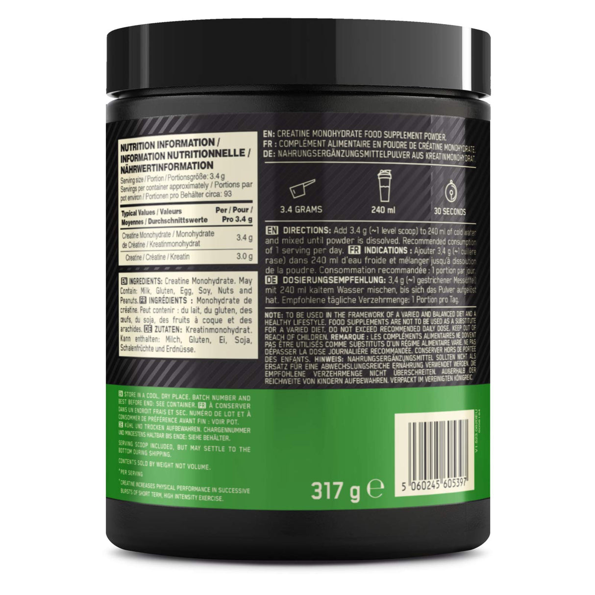 Optimum Nutrition Creatine Powder