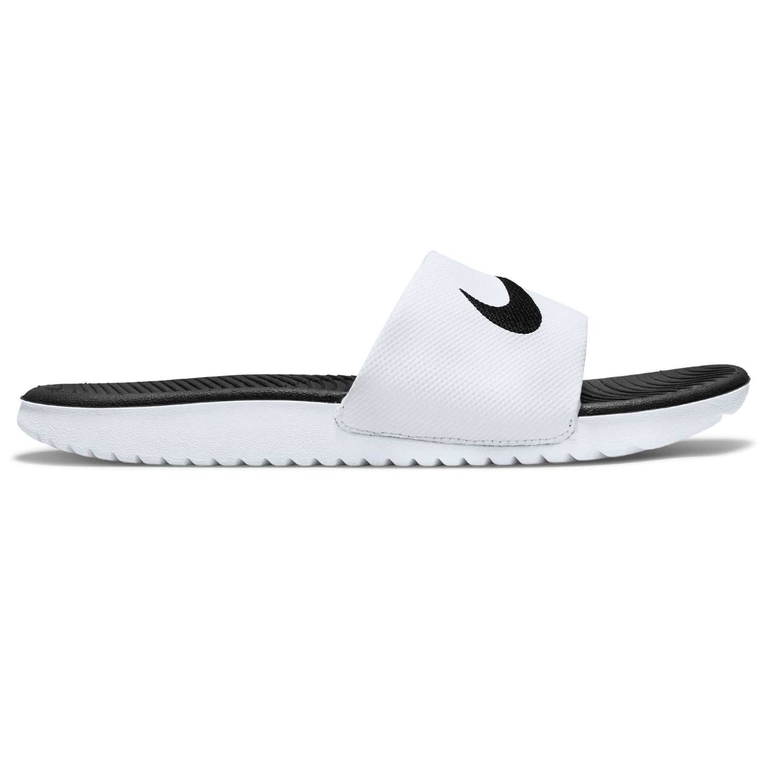 Nike Kawa Kids Slides White/Black – Intersport Elverys