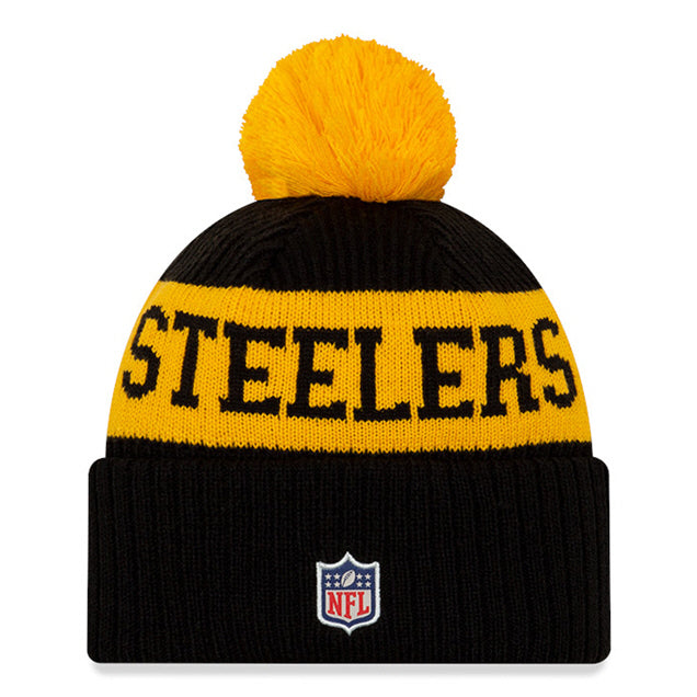 New Era Pittsburgh Steelers Beanie Black