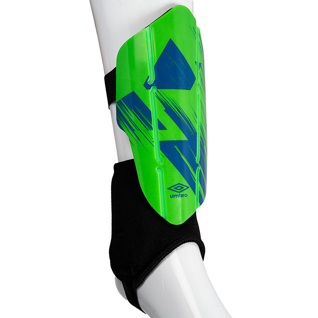 Umbro Neo Flexi Guard W/D Sock, Lime/Royal