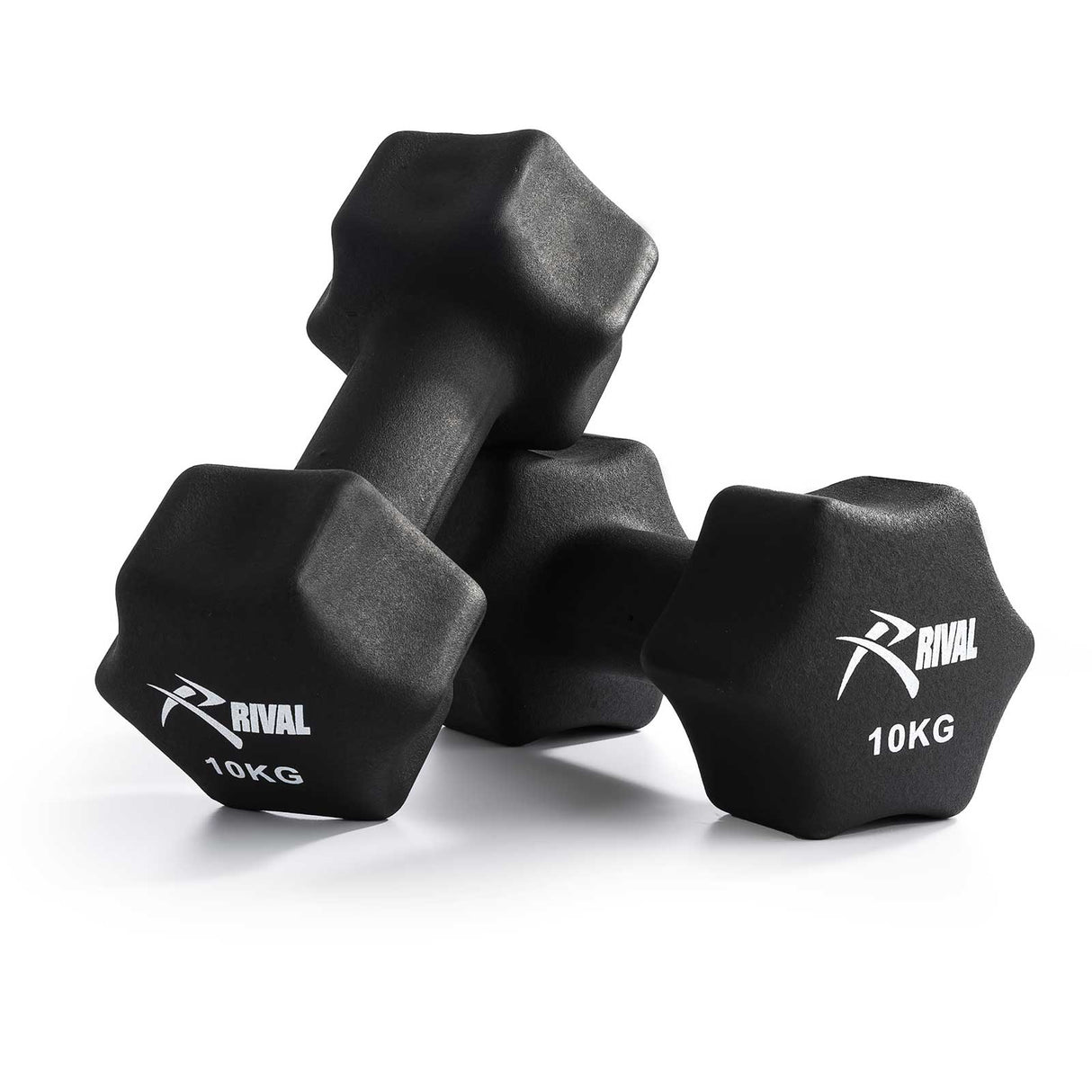 Rival Neoprene Dumbbells - 10kg Pair