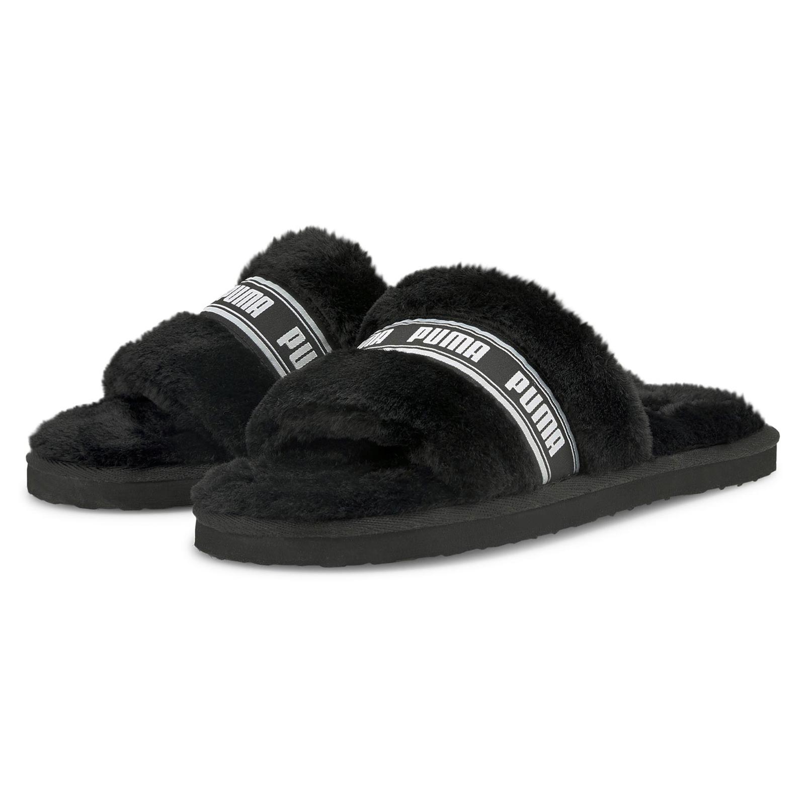 Puma fluffy slides online hotsell