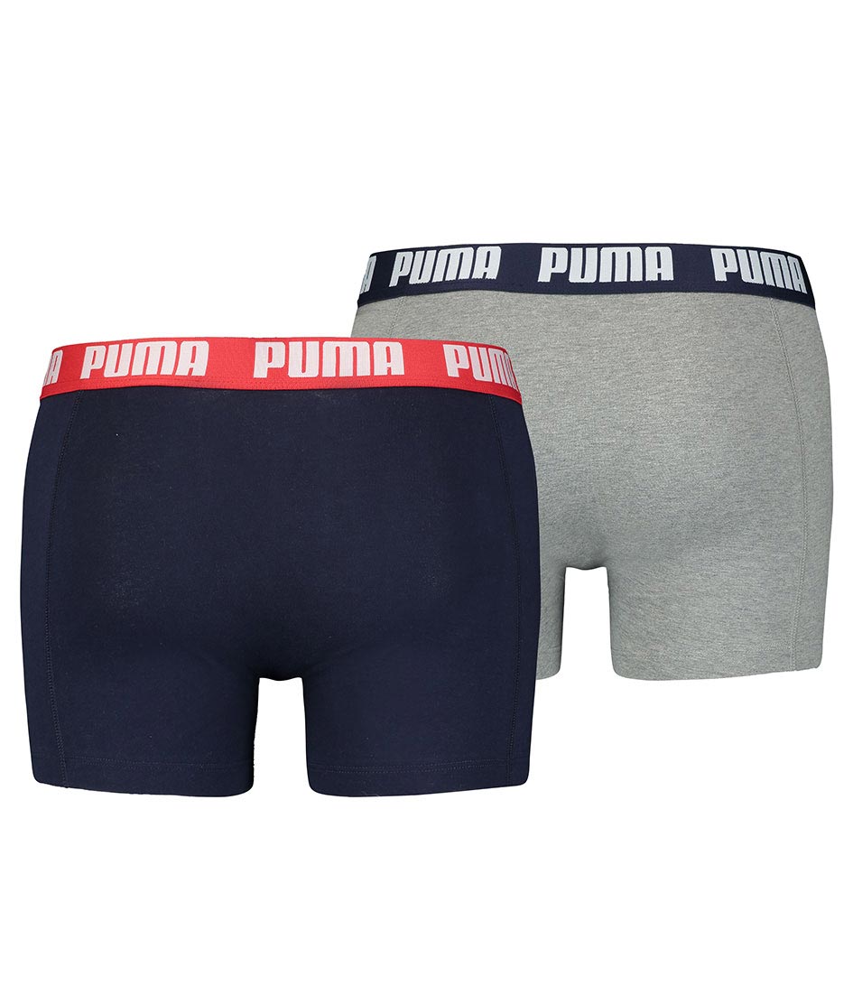 Puma Basic Mens Boxer Shorts 2-Pack