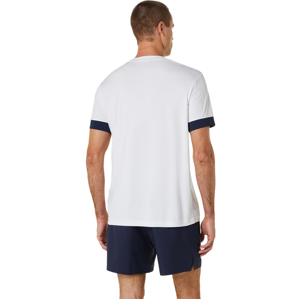 Asics Court Mens SS Tee White/Black