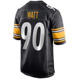 Fanatics Nike Pittsburgh Steelers Watt 90 Home Game Jersey