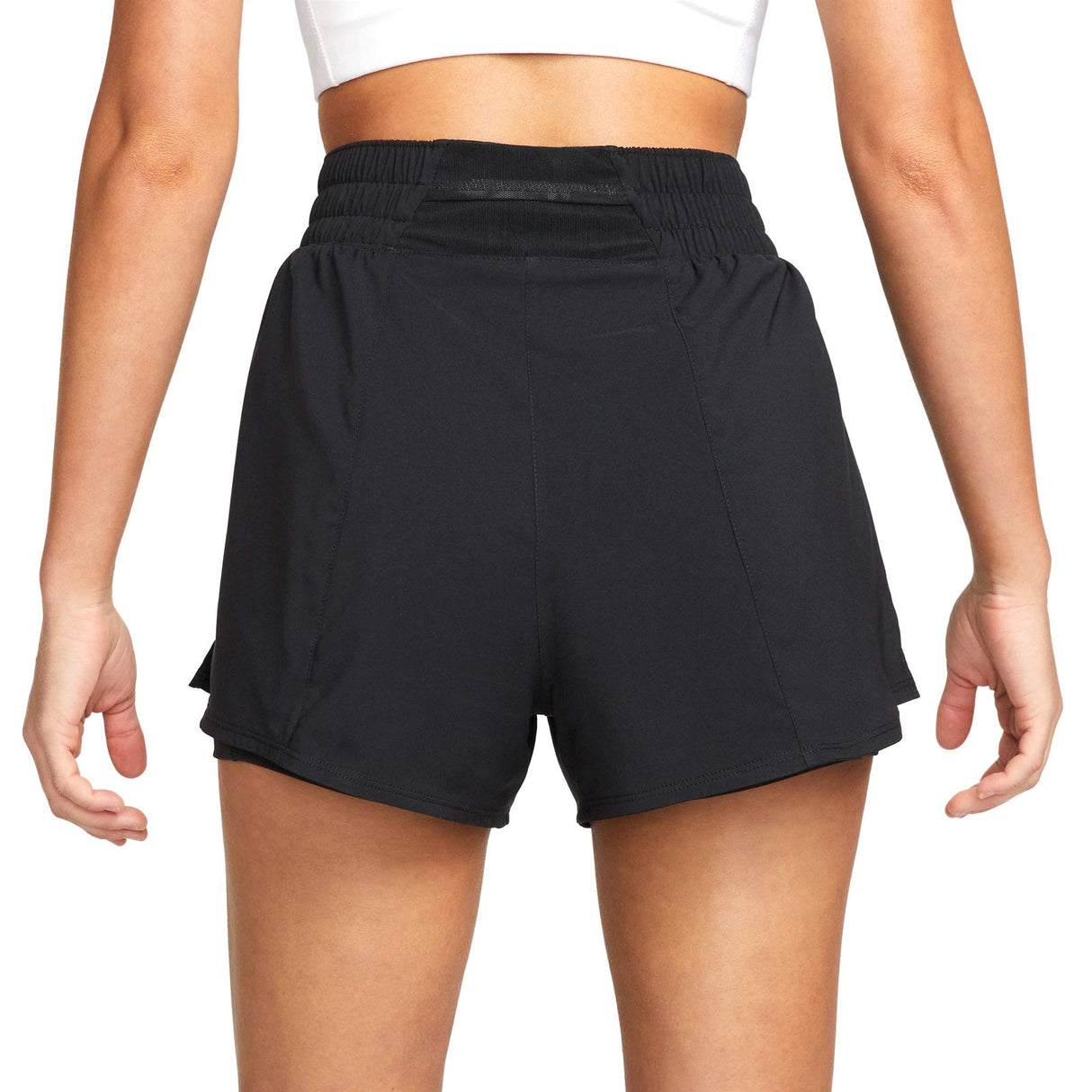 Nike One Womens Dri-FIT High-Waisted 3 2-in-1 Shorts