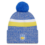 New Era Los Angeles Rams 2023/24 Sideline Cuffed Bobble Hat