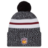 New Era Washington Commanders 2023/24 Sideline Cuffed Bobble Hat