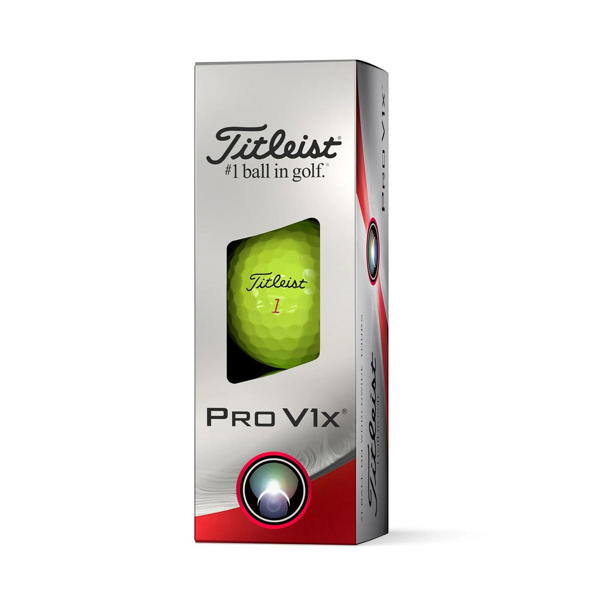 Titleist Pro V1X Dozen Golf Balls - Yellow