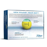 Titleist Tour Soft Dozen Golf Balls - Yellow