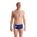 Speedo Mens Placemnt Dgtl 17cm Brief Blu