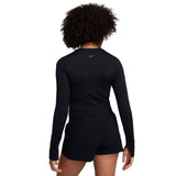 Nike One Fitted Womens Dri-FIT Long-Sleeve Top