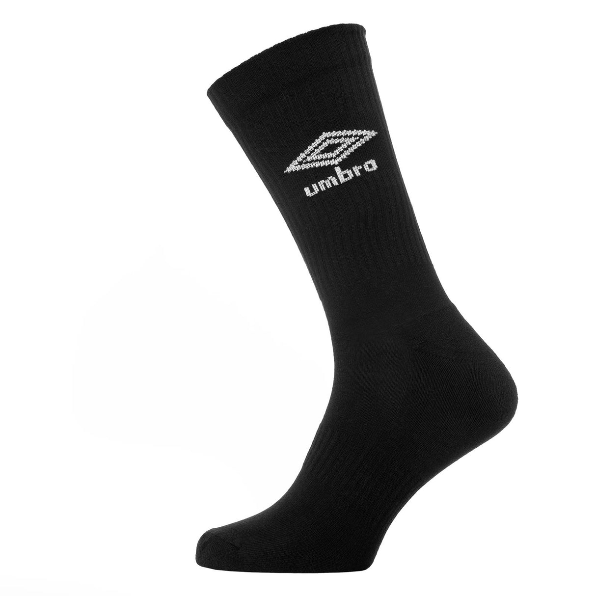 Umbro 3 Pack Cushioned Crew Sock