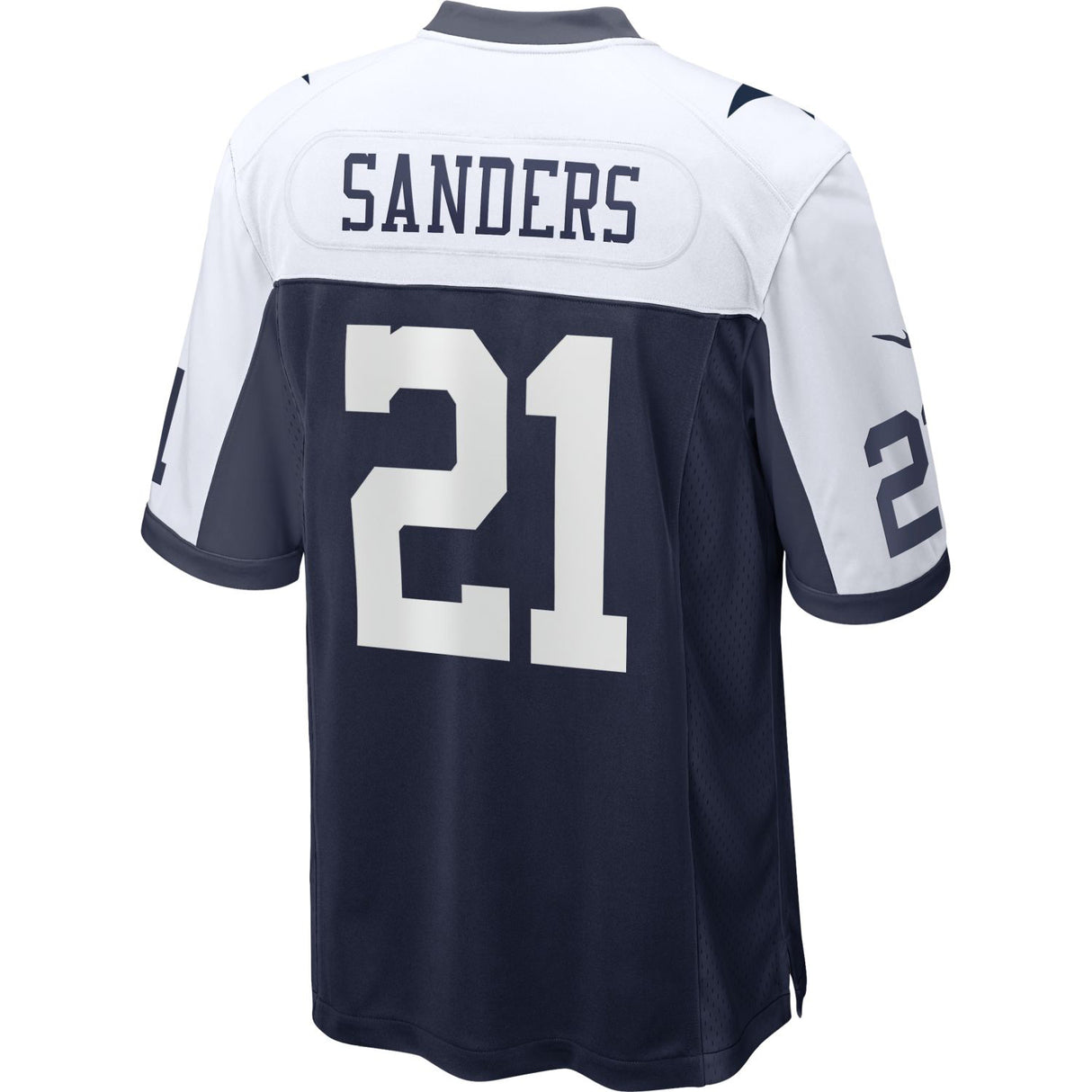 Nike NFL Cowboys Sanders 21 Home Game Jersey