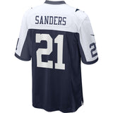 Nike NFL Cowboys Sanders 21 Home Game Jersey