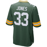 Nike NFL Packers Aaron Jones 33 Game Jersey