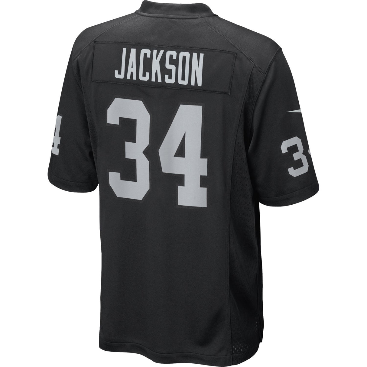 Nike NFL Oakland Raiders Jackson 34 Home Game Jersey