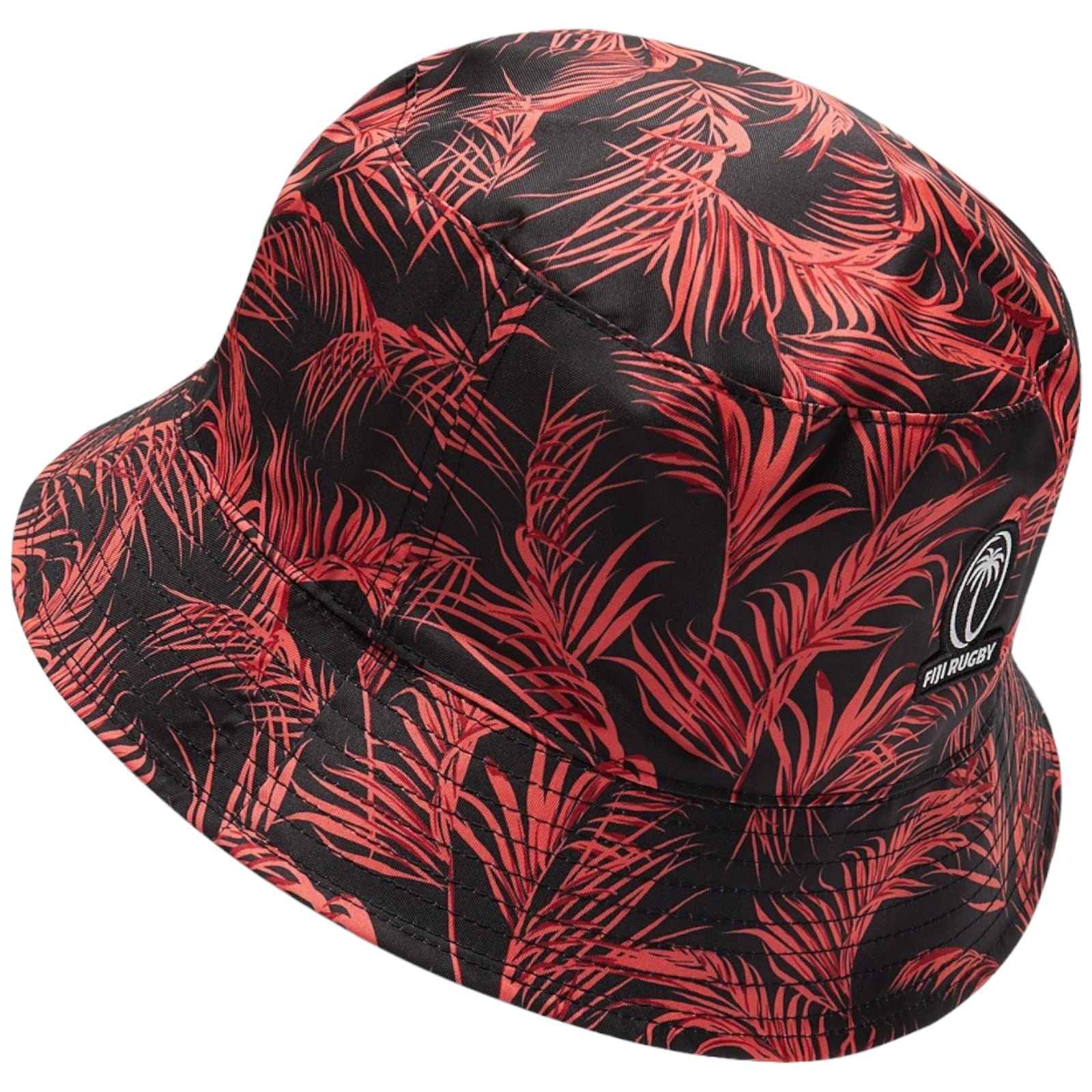 Nike Fiji 24 Reverse Bucket Hat Black Floral