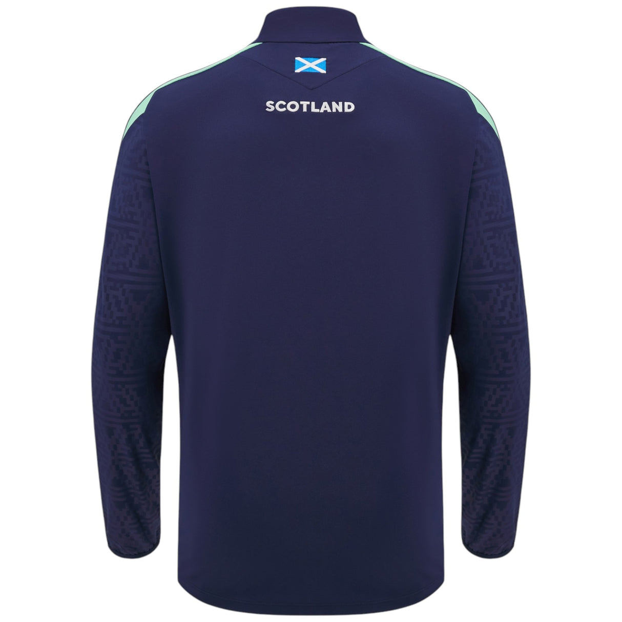 Macron Scotland Rugby 2024/25 Kids Half-Zip Training Top