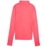 Puma Run Favorite 1/4 Zip Womens Long Sleeved Running Top