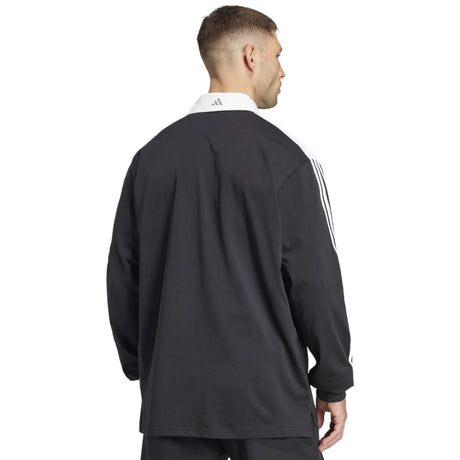 adidas All Blacks Culture Long Sleeved Polo Shirt Jersey