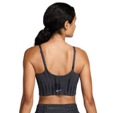 Nike One Womens Light-Support Lightly Lined Longline Printed Sports Bra