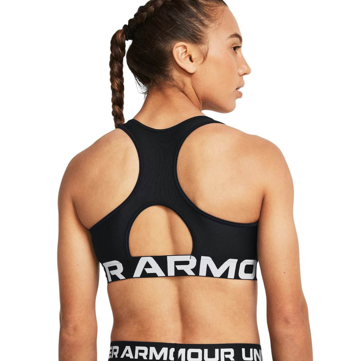 Under Armour HeatGear Armour Mid Branded Womens Sports Bra