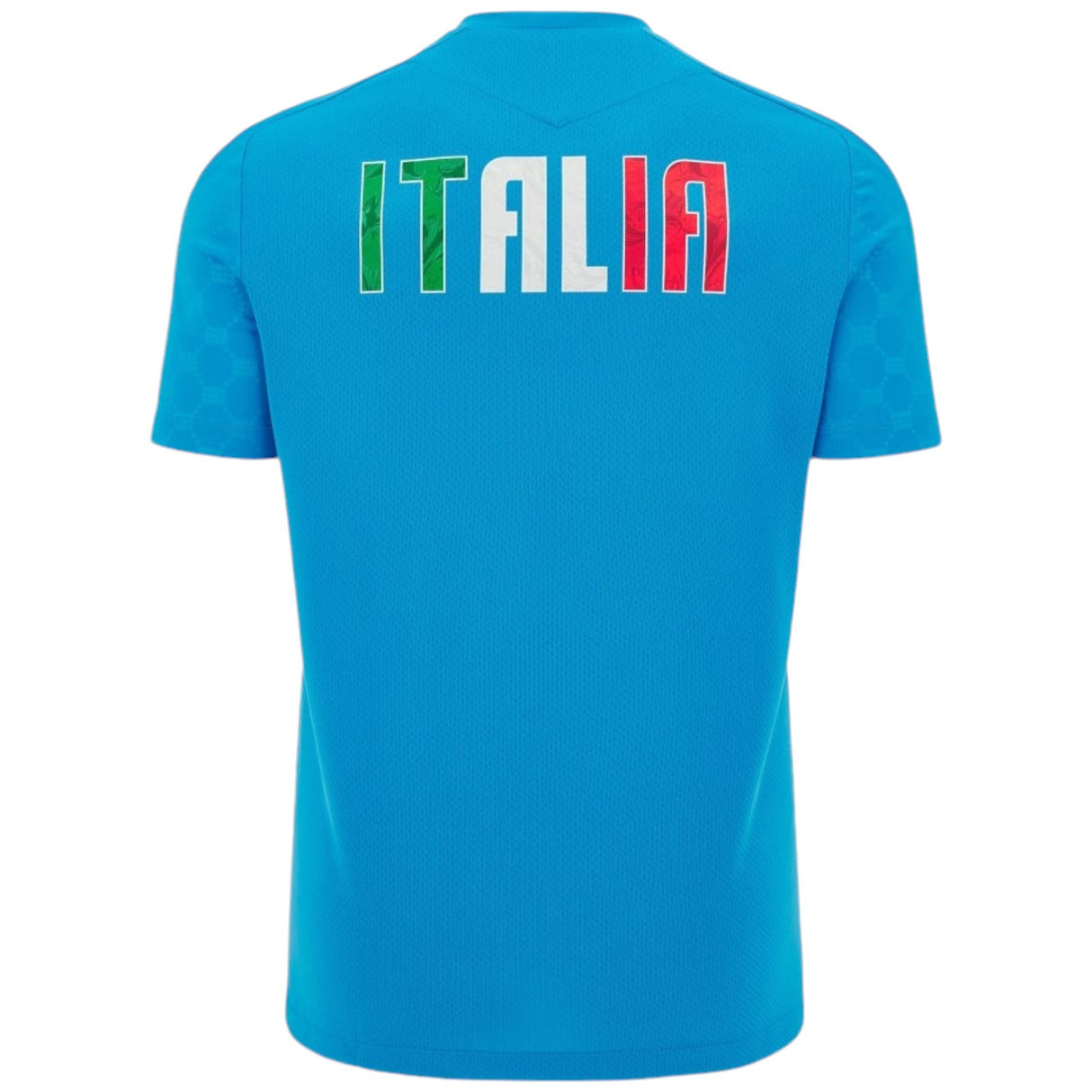 Macron Italy Rugby 2024/25 Short Sleeved Training T-Shirt